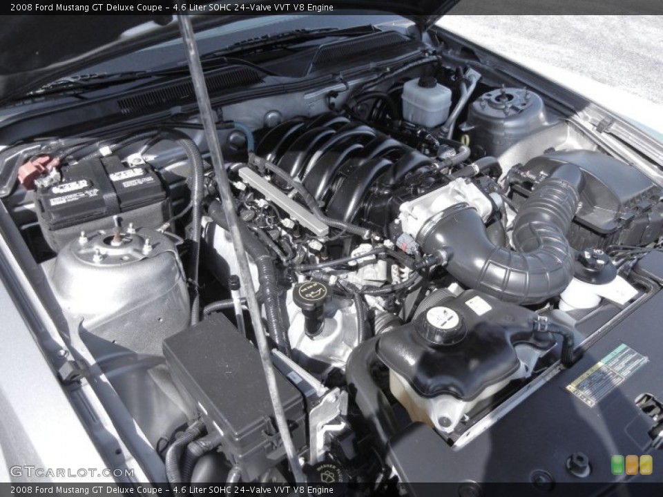4.6 Liter SOHC 24-Valve VVT V8 Engine for the 2008 Ford Mustang #55973167