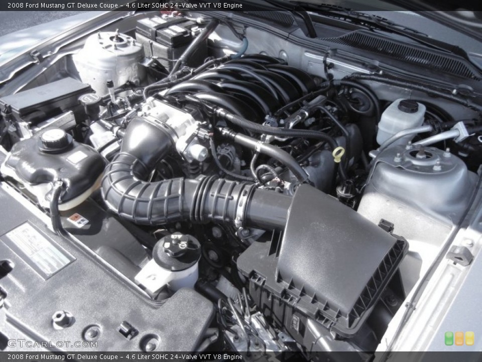 4.6 Liter SOHC 24-Valve VVT V8 Engine for the 2008 Ford Mustang #55973176