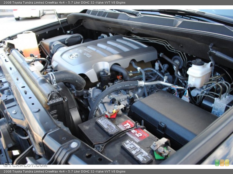 5.7 Liter DOHC 32-Valve VVT V8 Engine for the 2008 Toyota Tundra #55973845