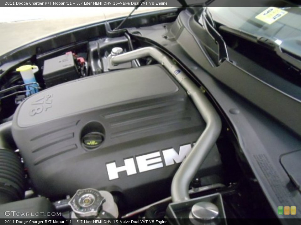 5.7 Liter HEMI OHV 16-Valve Dual VVT V8 Engine for the 2011 Dodge Charger #55975732