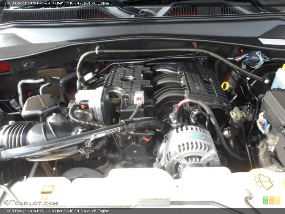 4.0 Liter SOHC 24-Valve V6 Engine for the 2008 Dodge Nitro #55996535