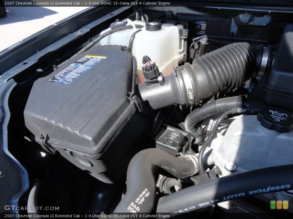 2.9 Liter DOHC 16-Valve VVT 4 Cylinder Engine for the 2007 Chevrolet Colorado #55997498