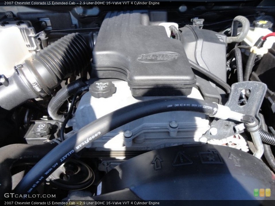 2.9 Liter DOHC 16-Valve VVT 4 Cylinder Engine for the 2007 Chevrolet Colorado #55997510