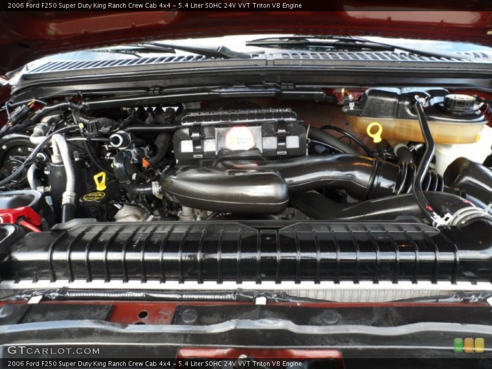 5.4 Liter SOHC 24V VVT Triton V8 Engine for the 2006 Ford F250 Super Duty #55998373