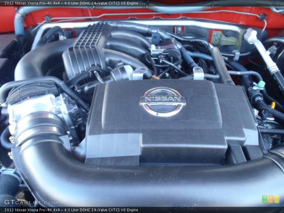 4.0 Liter DOHC 24-Valve CVTCS V6 Engine for the 2012 Nissan Xterra #56001784
