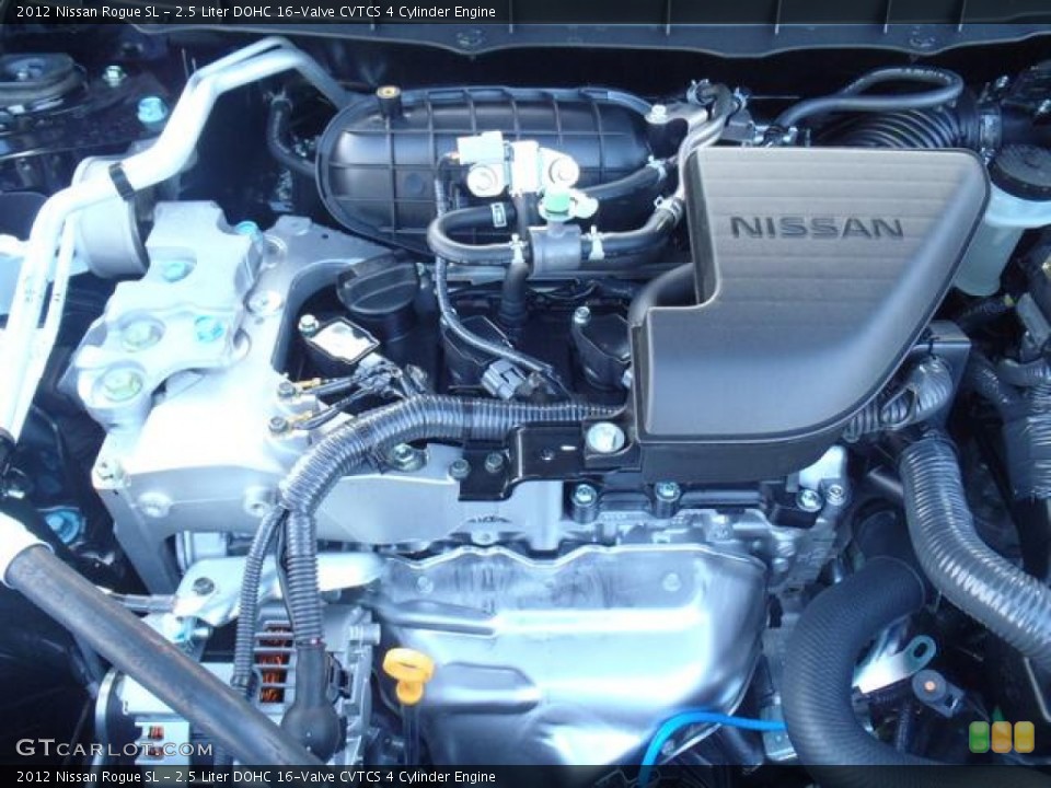 2.5 Liter DOHC 16-Valve CVTCS 4 Cylinder Engine for the 2012 Nissan Rogue #56002285