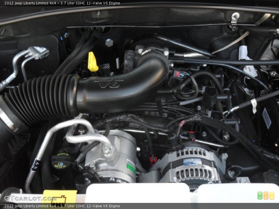 3.7 Liter SOHC 12-Valve V6 Engine for the 2012 Jeep Liberty #56004007