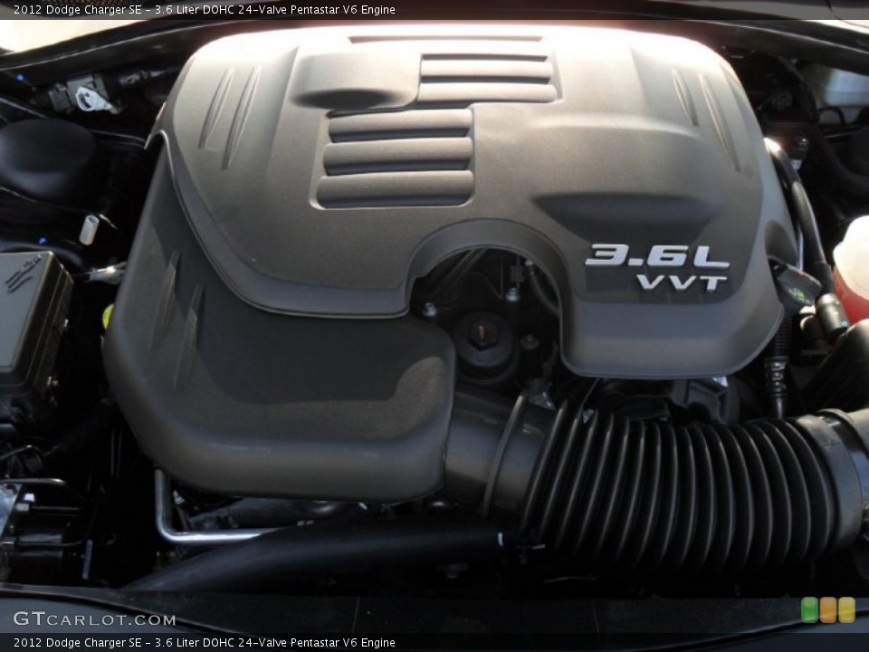 3.6 Liter DOHC 24-Valve Pentastar V6 Engine for the 2012 Dodge Charger #56005117