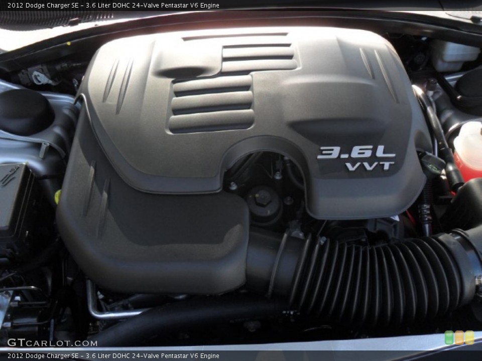 3.6 Liter DOHC 24-Valve Pentastar V6 Engine for the 2012 Dodge Charger #56005270