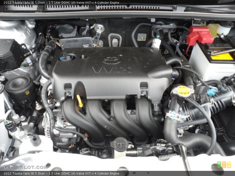 1.5 Liter DOHC 16-Valve VVT-i 4 Cylinder Engine for the 2012 Toyota Yaris #56005372