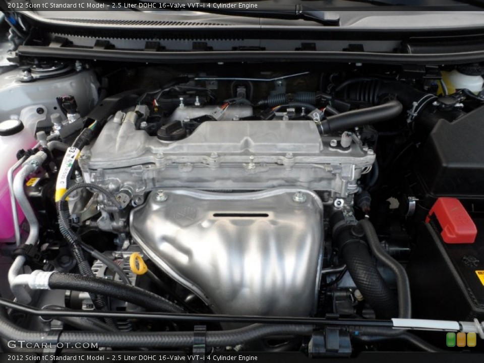 2.5 Liter DOHC 16-Valve VVT-i 4 Cylinder Engine for the 2012 Scion tC #56005582