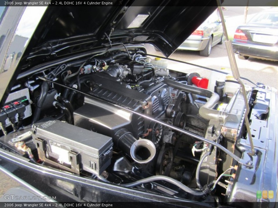 2.4L DOHC 16V 4 Cylinder 2006 Jeep Wrangler Engine