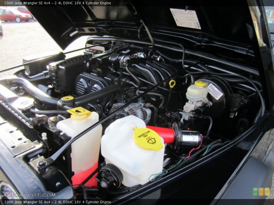 2.4L DOHC 16V 4 Cylinder Engine for the 2006 Jeep Wrangler #56011999