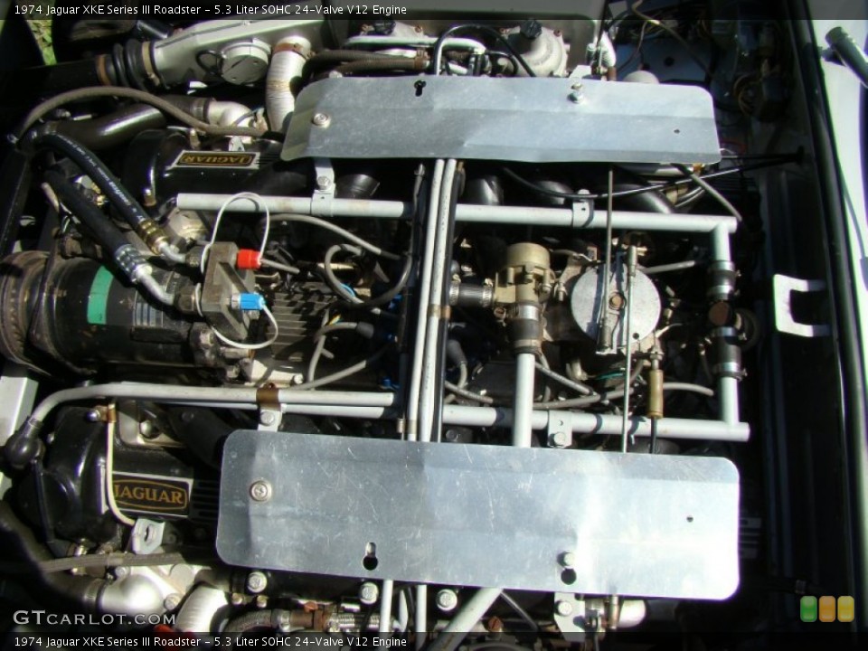 5.3 Liter SOHC 24-Valve V12 Engine for the 1974 Jaguar XKE #56020103