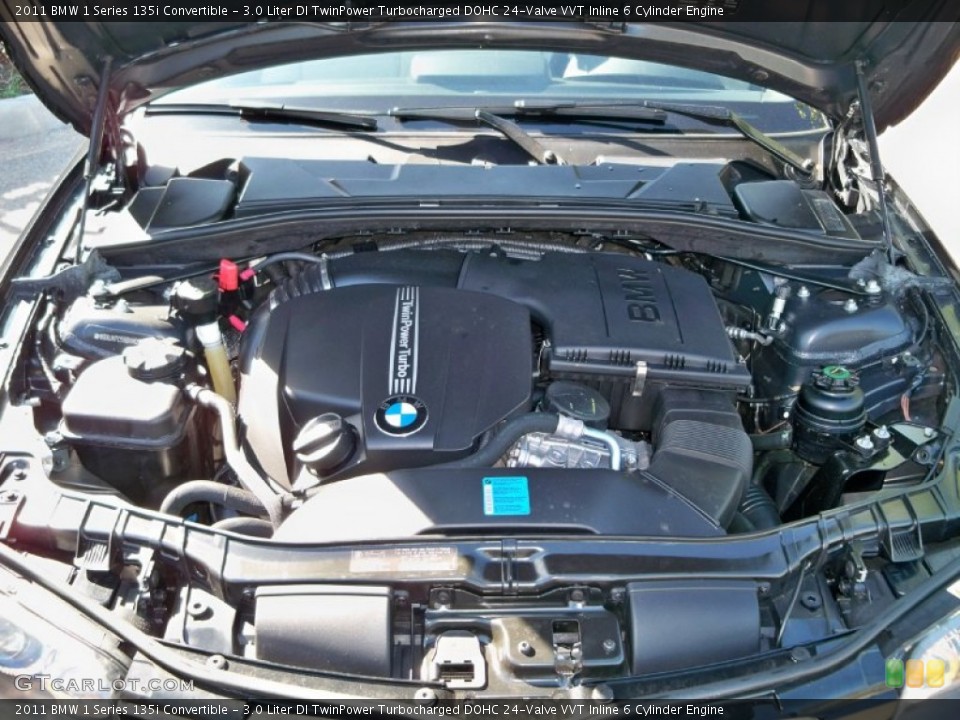 3.0 Liter DI TwinPower Turbocharged DOHC 24-Valve VVT Inline 6 Cylinder Engine for the 2011 BMW 1 Series #56027849