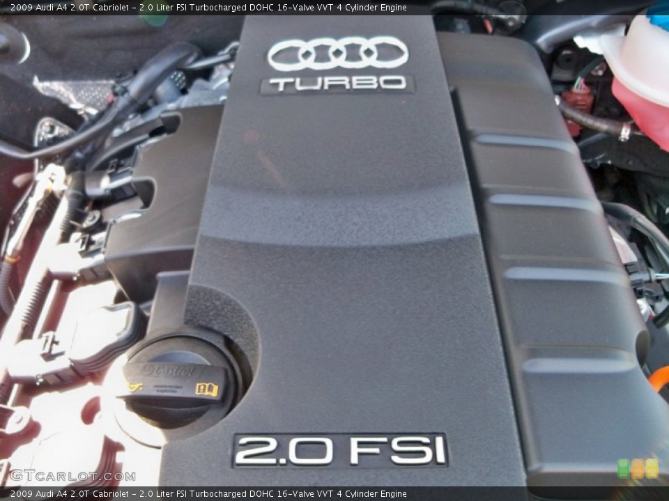 2.0 Liter FSI Turbocharged DOHC 16-Valve VVT 4 Cylinder Engine for the 2009 Audi A4 #56030822