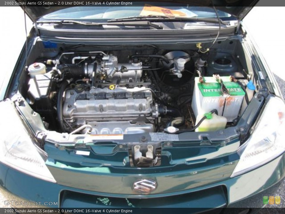 2.0 Liter DOHC 16-Valve 4 Cylinder Engine for the 2002 Suzuki Aerio #56038535