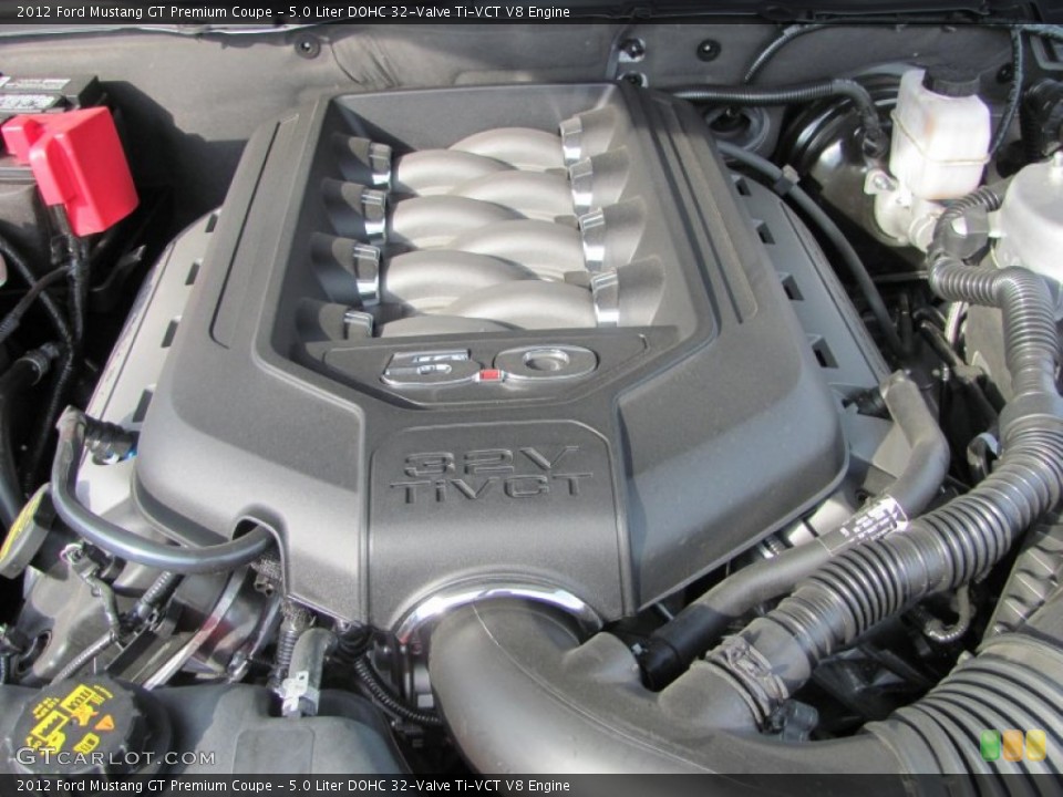 5.0 Liter DOHC 32-Valve Ti-VCT V8 Engine for the 2012 Ford Mustang #56038817