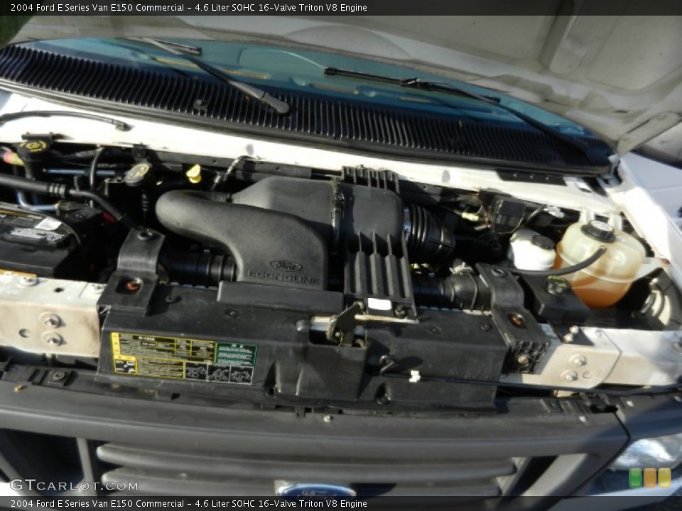 4.6 Liter SOHC 16-Valve Triton V8 2004 Ford E Series Van Engine
