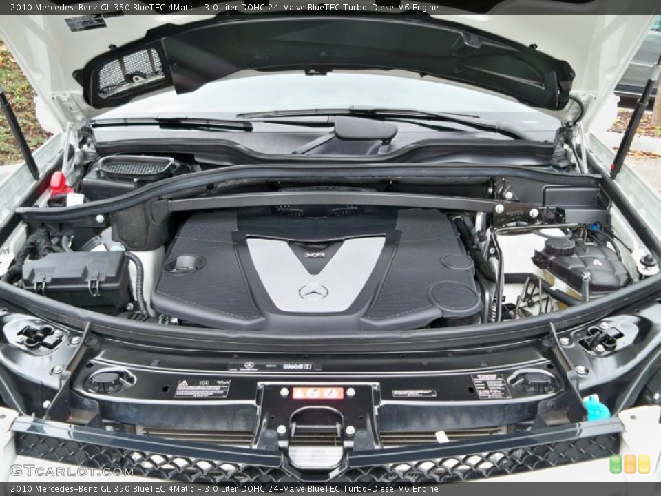 3.0 Liter DOHC 24-Valve BlueTEC Turbo-Diesel V6 Engine for the 2010 Mercedes-Benz GL #56042684