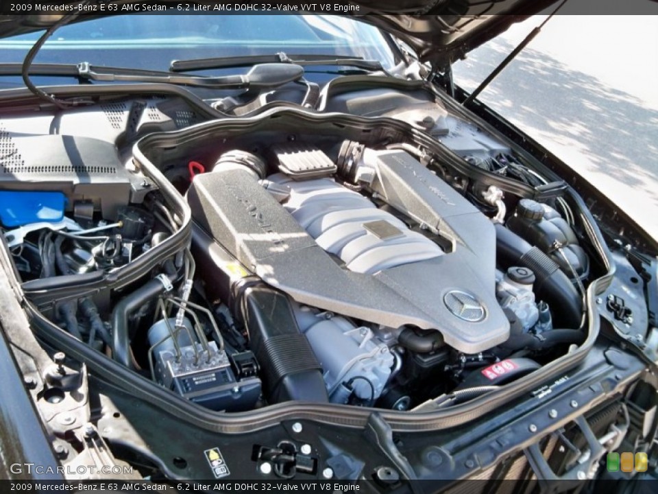 6.2 Liter AMG DOHC 32-Valve VVT V8 Engine for the 2009 Mercedes-Benz E #56044067