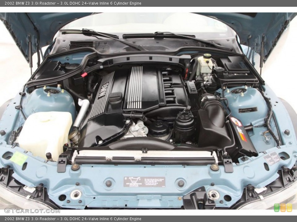 3.0L DOHC 24-Valve Inline 6 Cylinder 2002 BMW Z3 Engine
