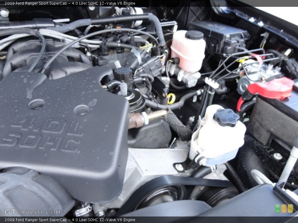 4.0 Liter SOHC 12-Valve V6 Engine for the 2009 Ford Ranger #56051630