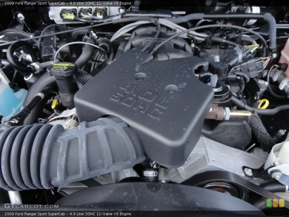 4.0 Liter SOHC 12-Valve V6 Engine for the 2009 Ford Ranger #56051649