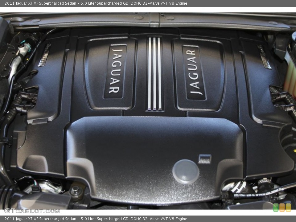 5.0 Liter Supercharged GDI DOHC 32-Valve VVT V8 Engine for the 2011 Jaguar XF #56052247