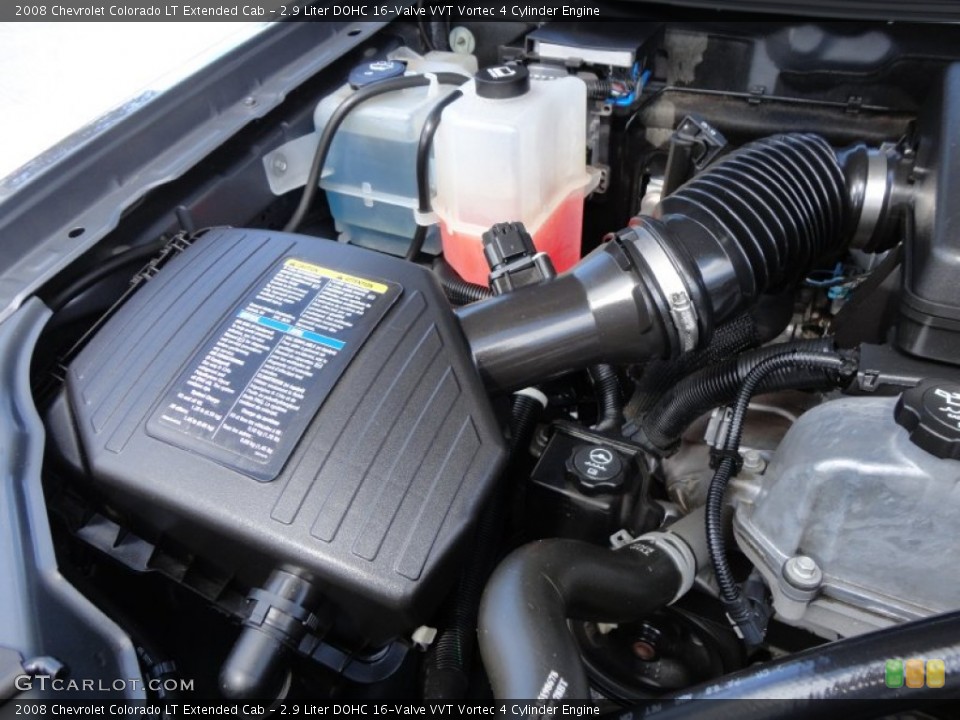 2.9 Liter DOHC 16-Valve VVT Vortec 4 Cylinder Engine for the 2008 Chevrolet Colorado #56052563