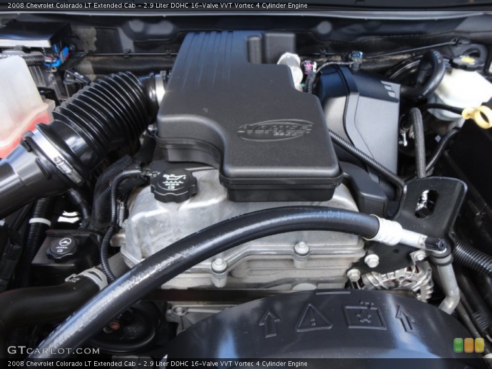 2.9 Liter DOHC 16-Valve VVT Vortec 4 Cylinder Engine for the 2008 Chevrolet Colorado #56052572