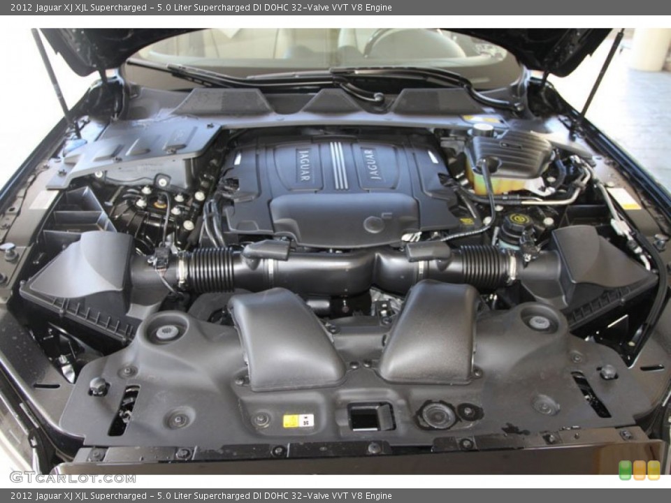 5.0 Liter Supercharged DI DOHC 32-Valve VVT V8 Engine for the 2012 Jaguar XJ #56055197