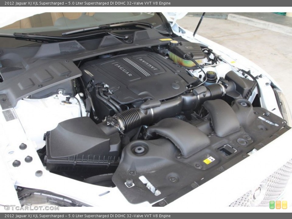 5.0 Liter Supercharged DI DOHC 32-Valve VVT V8 Engine for the 2012 Jaguar XJ #56055653