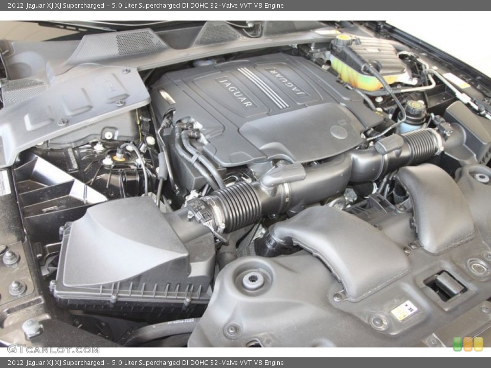 5.0 Liter Supercharged DI DOHC 32-Valve VVT V8 Engine for the 2012 Jaguar XJ #56056073