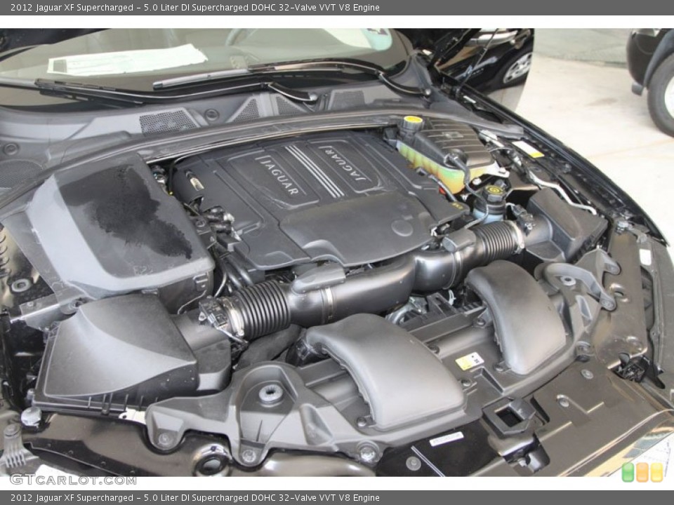 5.0 Liter DI Supercharged DOHC 32-Valve VVT V8 Engine for the 2012 Jaguar XF #56056319