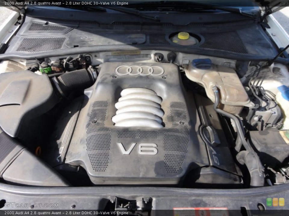 2.8 Liter DOHC 30-Valve V6 Engine for the 2000 Audi A4 #56057741