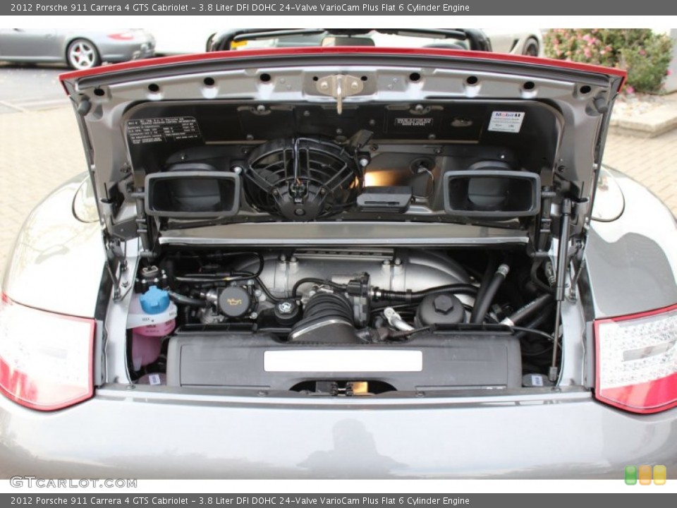 3.8 Liter DFI DOHC 24-Valve VarioCam Plus Flat 6 Cylinder Engine for the 2012 Porsche 911 #56060894