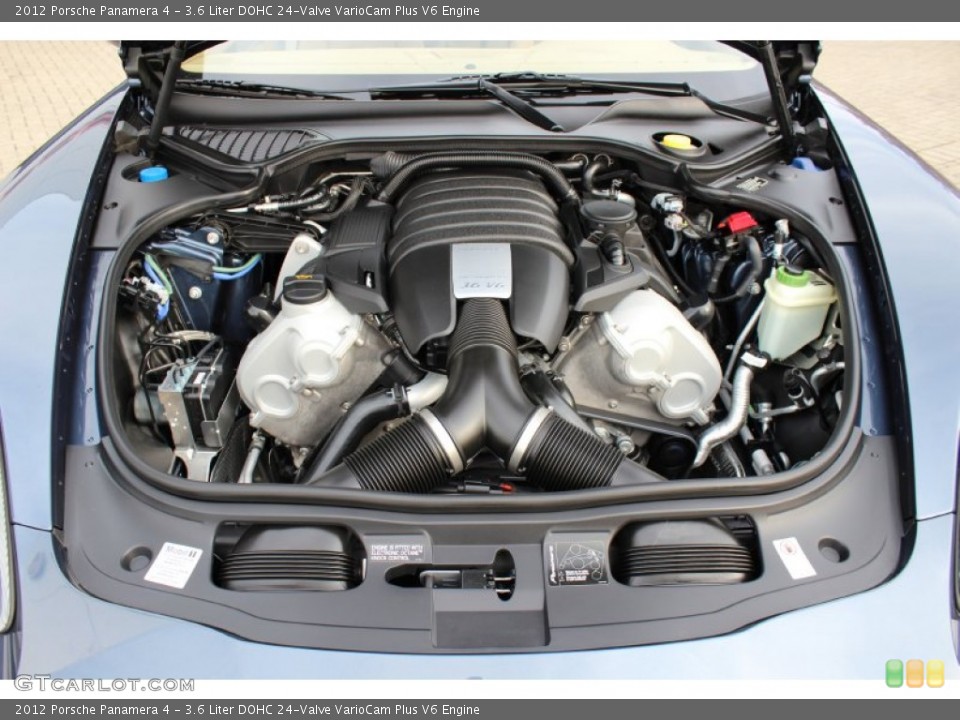 3.6 Liter DOHC 24-Valve VarioCam Plus V6 Engine for the 2012 Porsche Panamera #56061323
