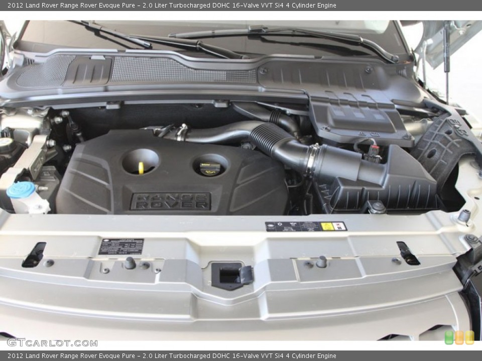 2.0 Liter Turbocharged DOHC 16-Valve VVT Si4 4 Cylinder Engine for the 2012 Land Rover Range Rover Evoque #56061437