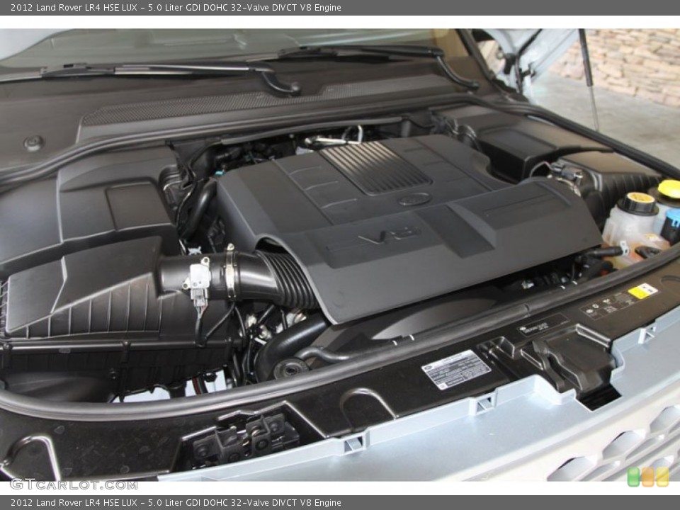 5.0 Liter GDI DOHC 32-Valve DIVCT V8 Engine for the 2012 Land Rover LR4 #56063721
