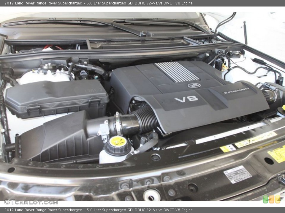 5.0 Liter Supercharged GDI DOHC 32-Valve DIVCT V8 Engine for the 2012 Land Rover Range Rover #56064911