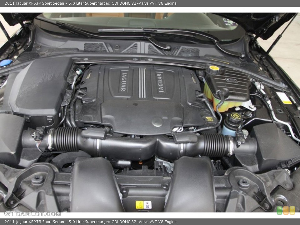 5.0 Liter Supercharged GDI DOHC 32-Valve VVT V8 Engine for the 2011 Jaguar XF #56065544