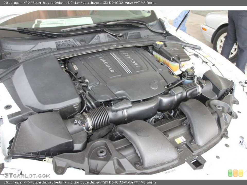 5.0 Liter Supercharged GDI DOHC 32-Valve VVT V8 Engine for the 2011 Jaguar XF #56065899