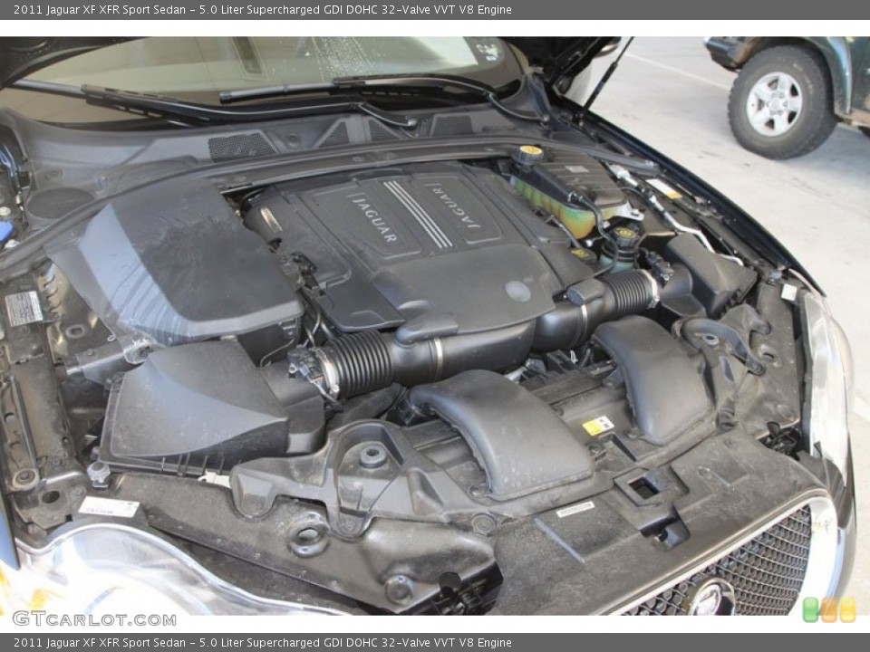 5.0 Liter Supercharged GDI DOHC 32-Valve VVT V8 Engine for the 2011 Jaguar XF #56066174