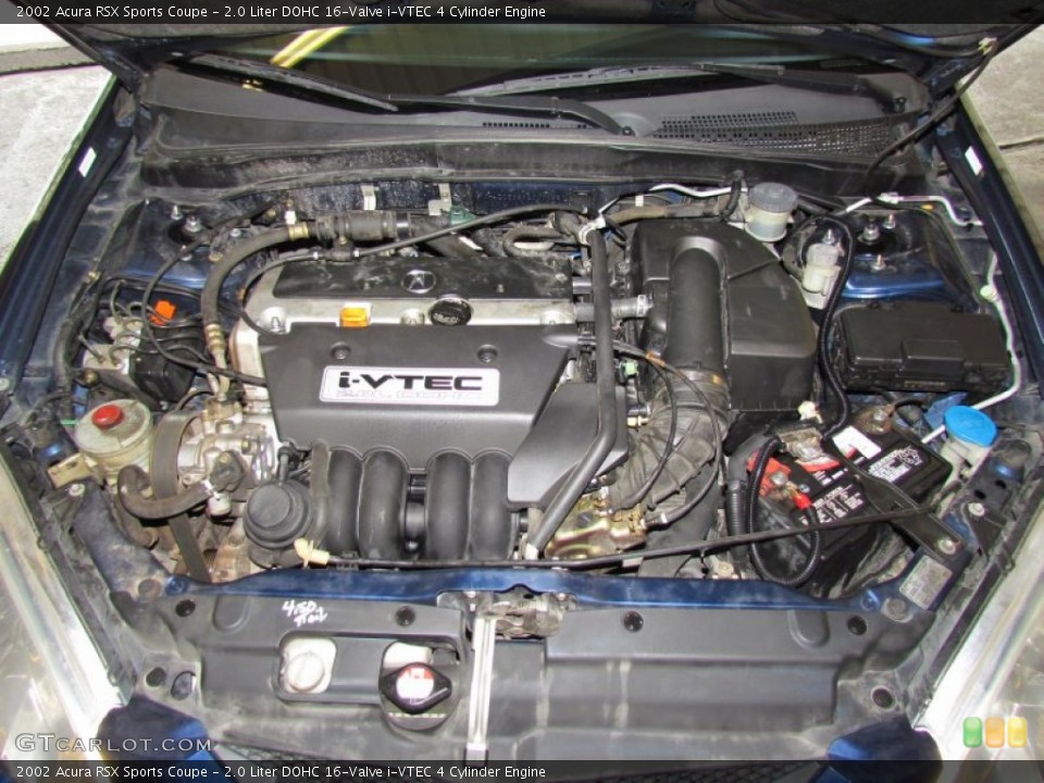 2.0 Liter DOHC 16-Valve i-VTEC 4 Cylinder Engine for the 2002 Acura RSX #56073113
