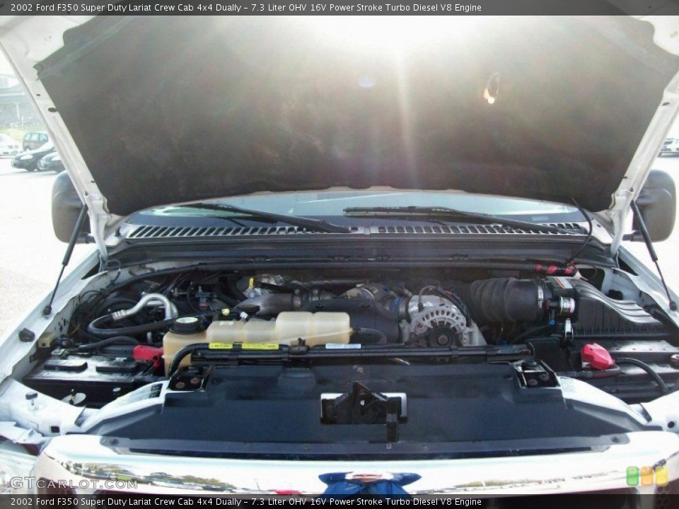 7.3 Liter OHV 16V Power Stroke Turbo Diesel V8 Engine for the 2002 Ford F350 Super Duty #56078174