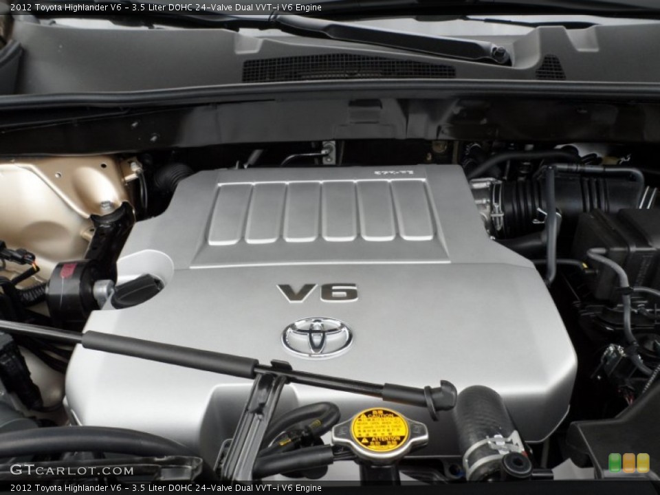3.5 Liter DOHC 24-Valve Dual VVT-i V6 Engine for the 2012 Toyota Highlander #56079869