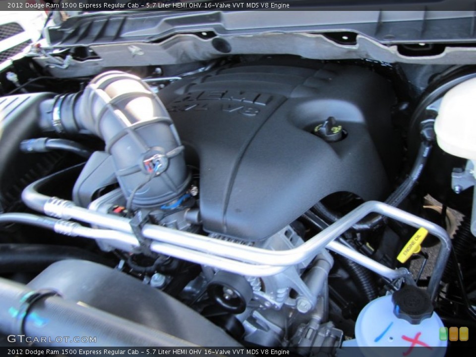 5.7 Liter HEMI OHV 16-Valve VVT MDS V8 Engine for the 2012 Dodge Ram 1500 #56084243