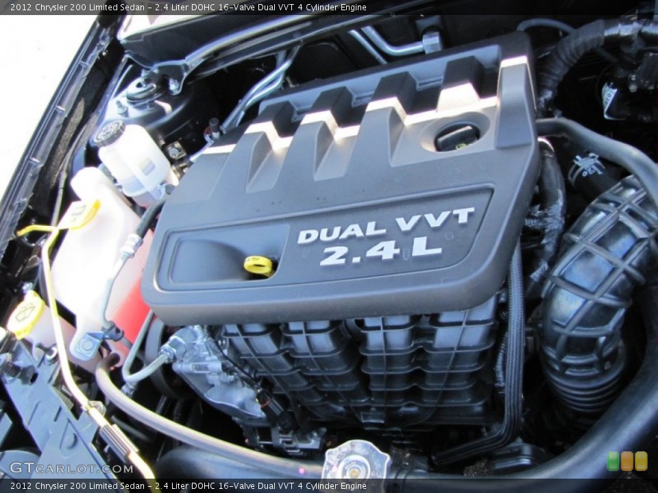 2.4 Liter DOHC 16-Valve Dual VVT 4 Cylinder Engine for the 2012 Chrysler 200 #56084975