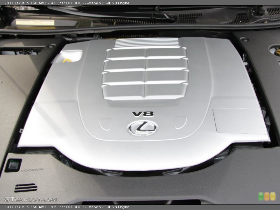4.6 Liter DI DOHC 32-Valve VVT-iE V8 Engine for the 2011 Lexus LS #56093096